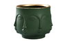 Aberto Design Maceta Decorativa Verde CY0392